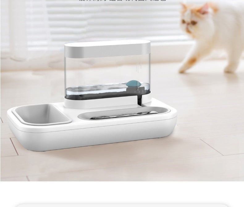 The Ultimate Solution for Pet Feeding: Automatic Pet Feeding Bowl With 1.5L Water Dispenser