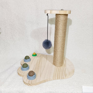 Why Your Cat Needs the Solid Wood Pet Turntable Bite Resistant Interactive Toy