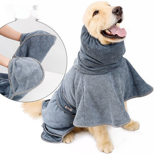 Transform Your Pet's Bath Time with Our Cotton Bath Towel